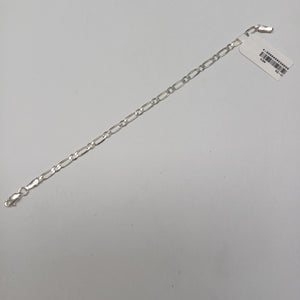 PULSERA TEJIDO 1X1 PLATA .925 18 CM 3.5 GR (NUEVO)