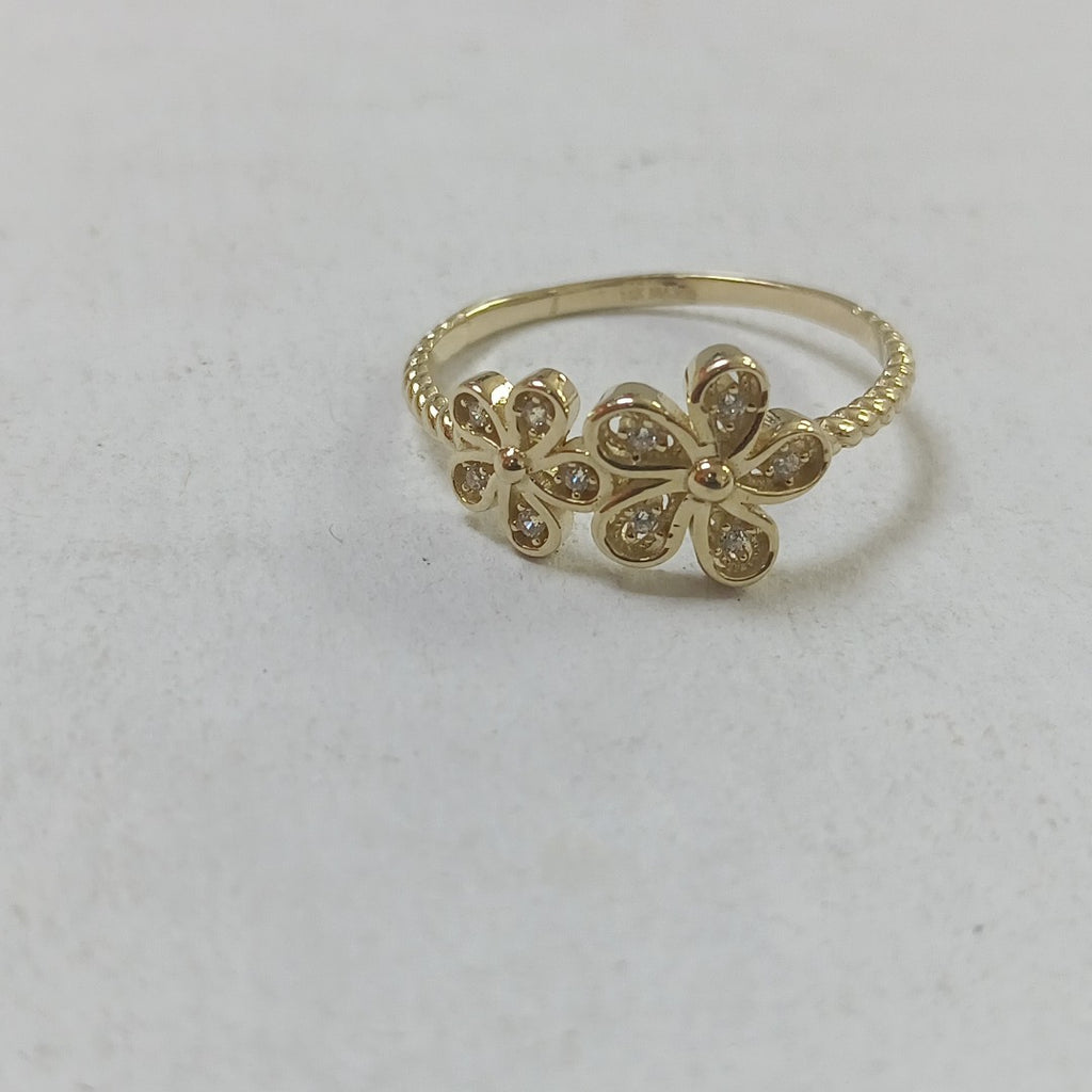 ANILLOS DAMA ORO 14K 2 (NUEVO)