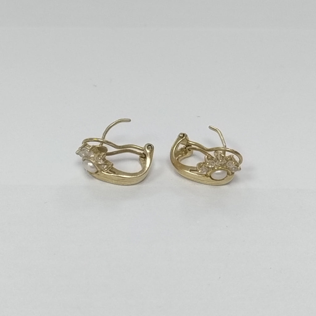 ARETES PAR ORO 10 K 4.5 GRMS (SEMINUEVO)