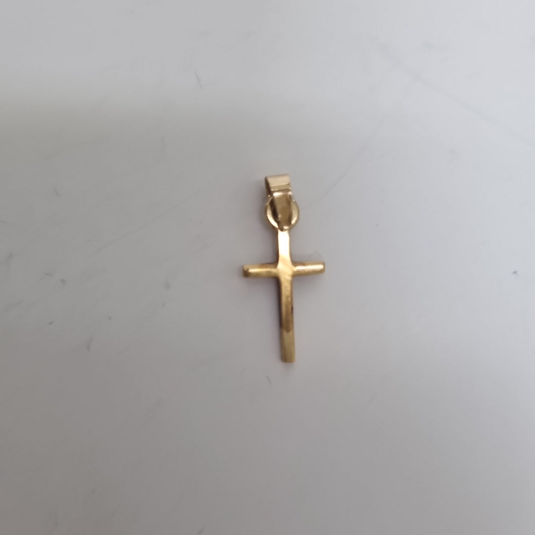 CRUZ DE CARAVACA, DIJE ORO 10 K 0.7 GRMS (SEMINUEVO)