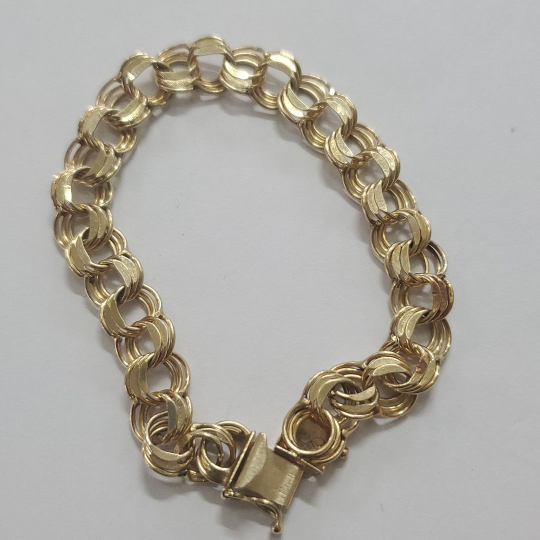 PULSERA ORO 14 K 14.3 GRMS (SEMINUEVO)