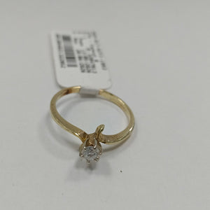 SOLITARIO ORO 10 K 1,90 GRMS (SEMINUEVO)