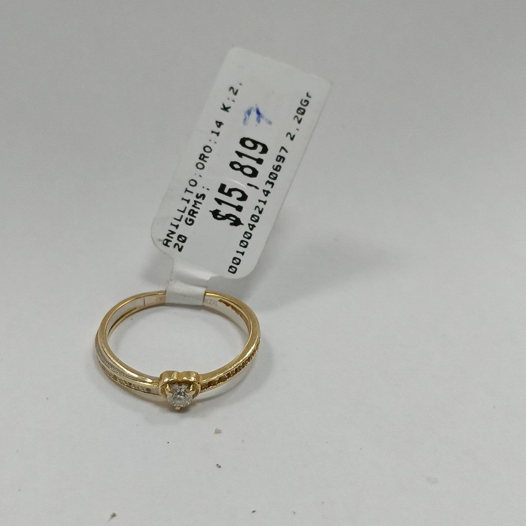 ANILLITO ORO 14 K 2,20 GRMS (SEMINUEVO)