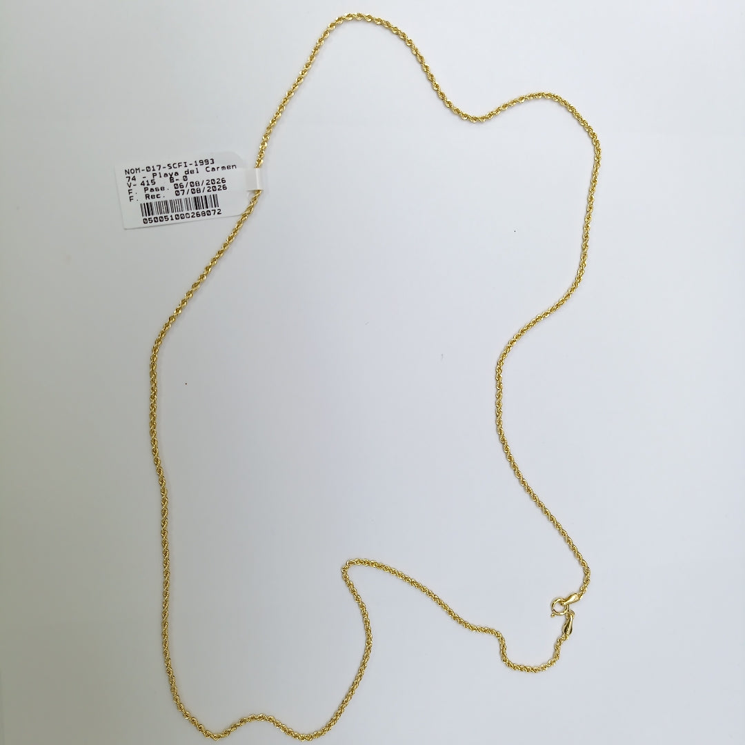 CADENAS TORSAL ORO 14K 1.8 (NUEVO)