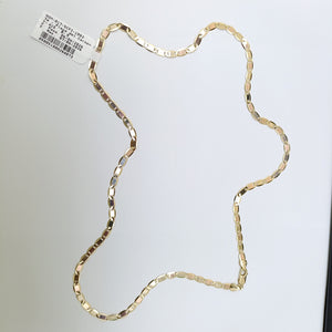 CADENAS VALENTINA/ESPEJO ORO 14K 9.9 (NUEVO)