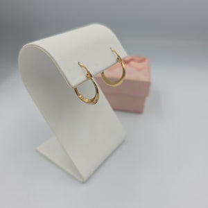 ARRACADAS PAR ORO 14 K 1.2 GRMS (SEMINUEVO)