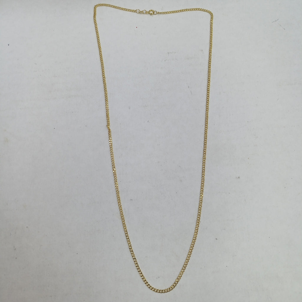 CADENAS BARBADA AMARILLA ORO 14K 2.1 (NUEVO)