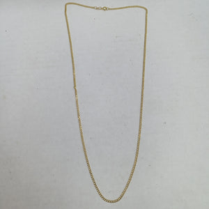 CADENAS BARBADA AMARILLA ORO 14K 2.1 (NUEVO)