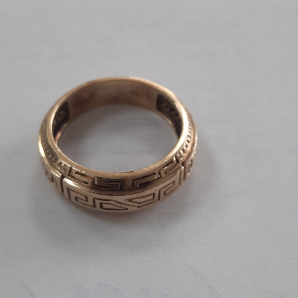 ANILLO ORO 10 K 6,70 GRMS (SEMINUEVO)