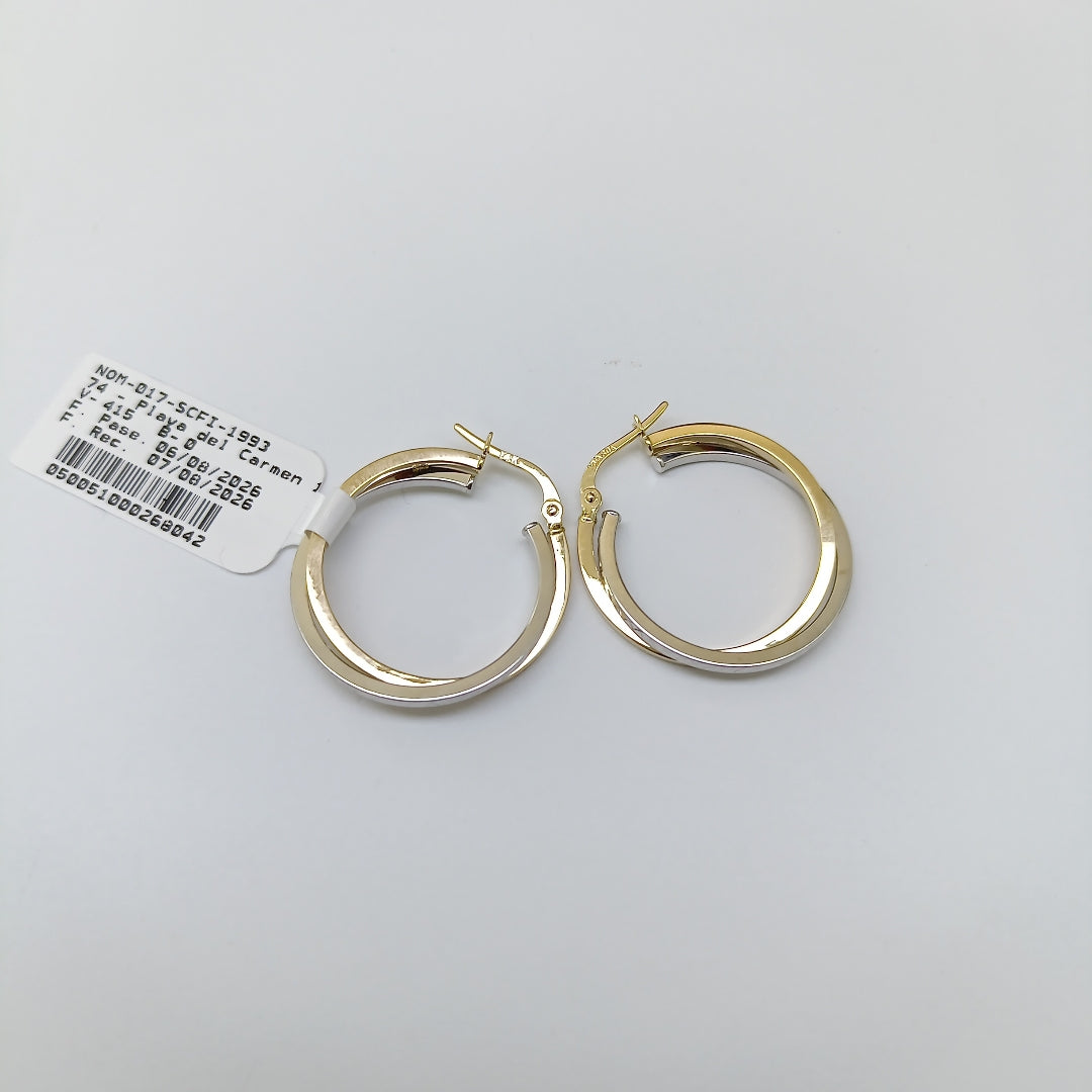 ARRACADAS ORO 14K 2.2 (NUEVO)
