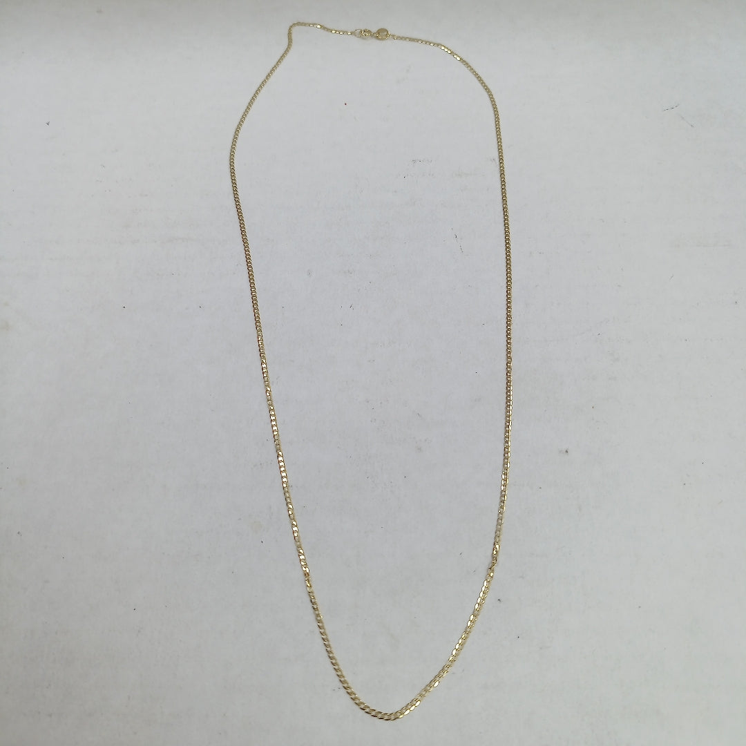CADENAS BARBADA AMARILLA ORO 14K 2.1 (NUEVO)
