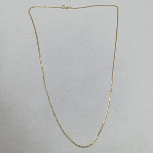 CADENAS BARBADA AMARILLA ORO 14K 2.2 (NUEVO)