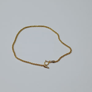 PULSERAS DAMA TORSAL ORO 14K 0.7 (NUEVO)