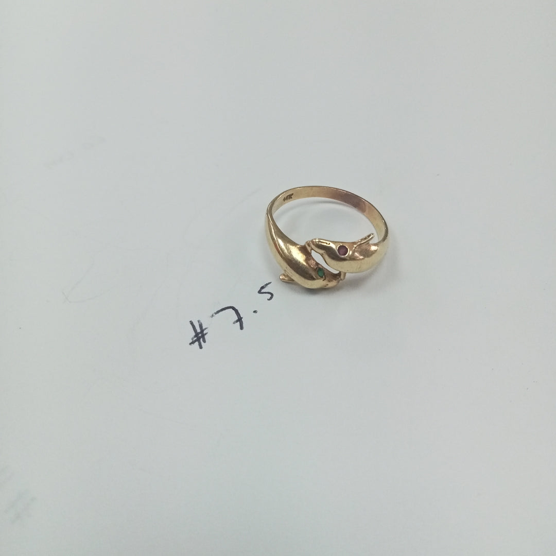 ANILLO ORO 14 K 2,70 GRMS (SEMINUEVO)