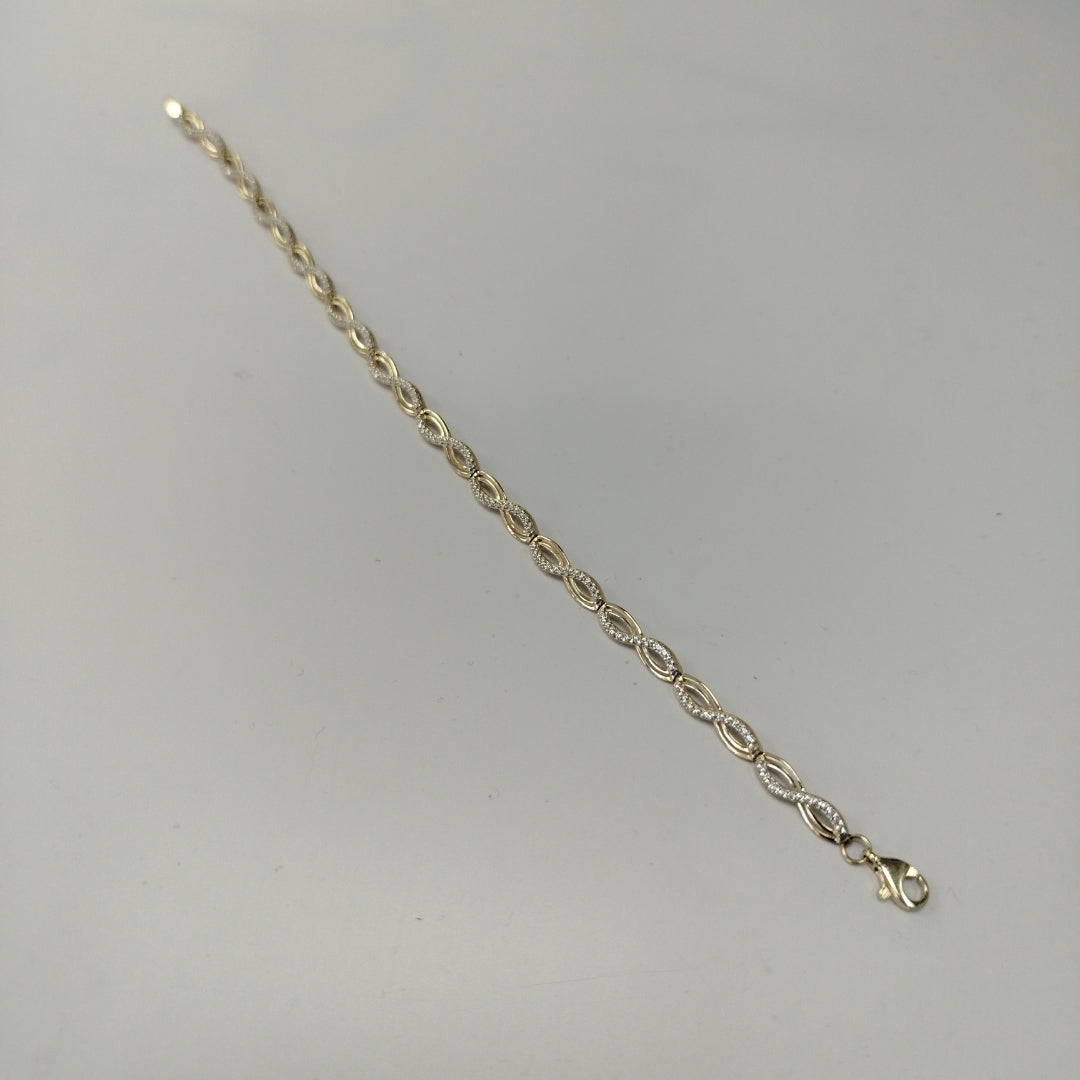 PULSERAS DAMA ORO 14K 4.7 (NUEVO)