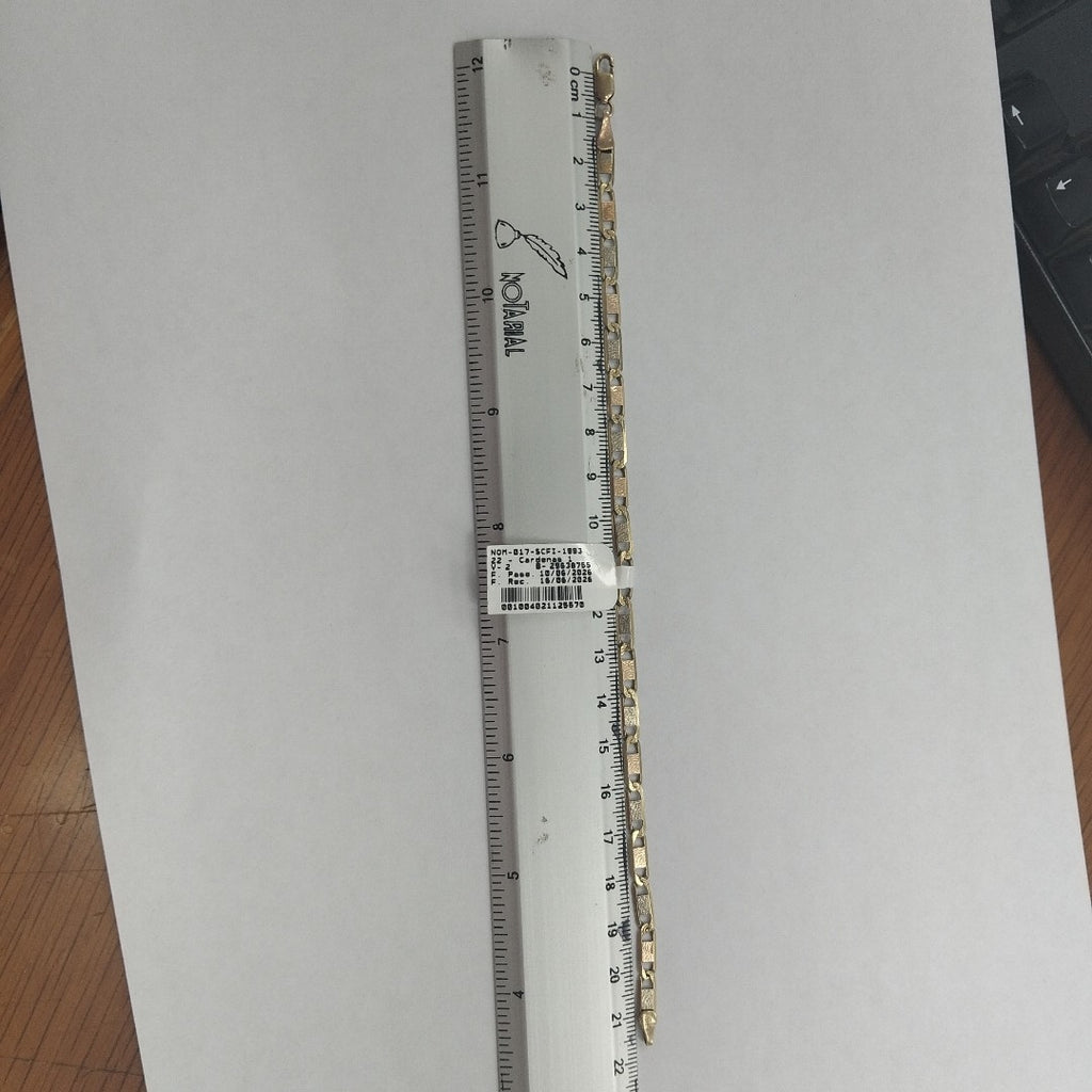 PULSERA ORO, ORO COMBINADO 14 K 6.7 GRMS (SEMINUEVO)