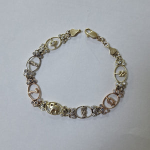 PULSERA ORO 14 K 9.4 GRMS (SEMINUEVO)
