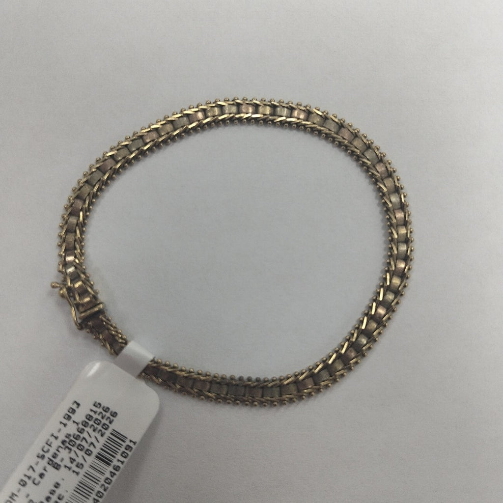 PULSERA ORO COMBINADO 14 K 8.5 GRMS (SEMINUEVO)