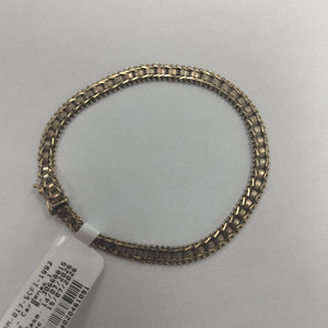 PULSERA ORO COMBINADO 14 K 8.5 GRMS (SEMINUEVO)