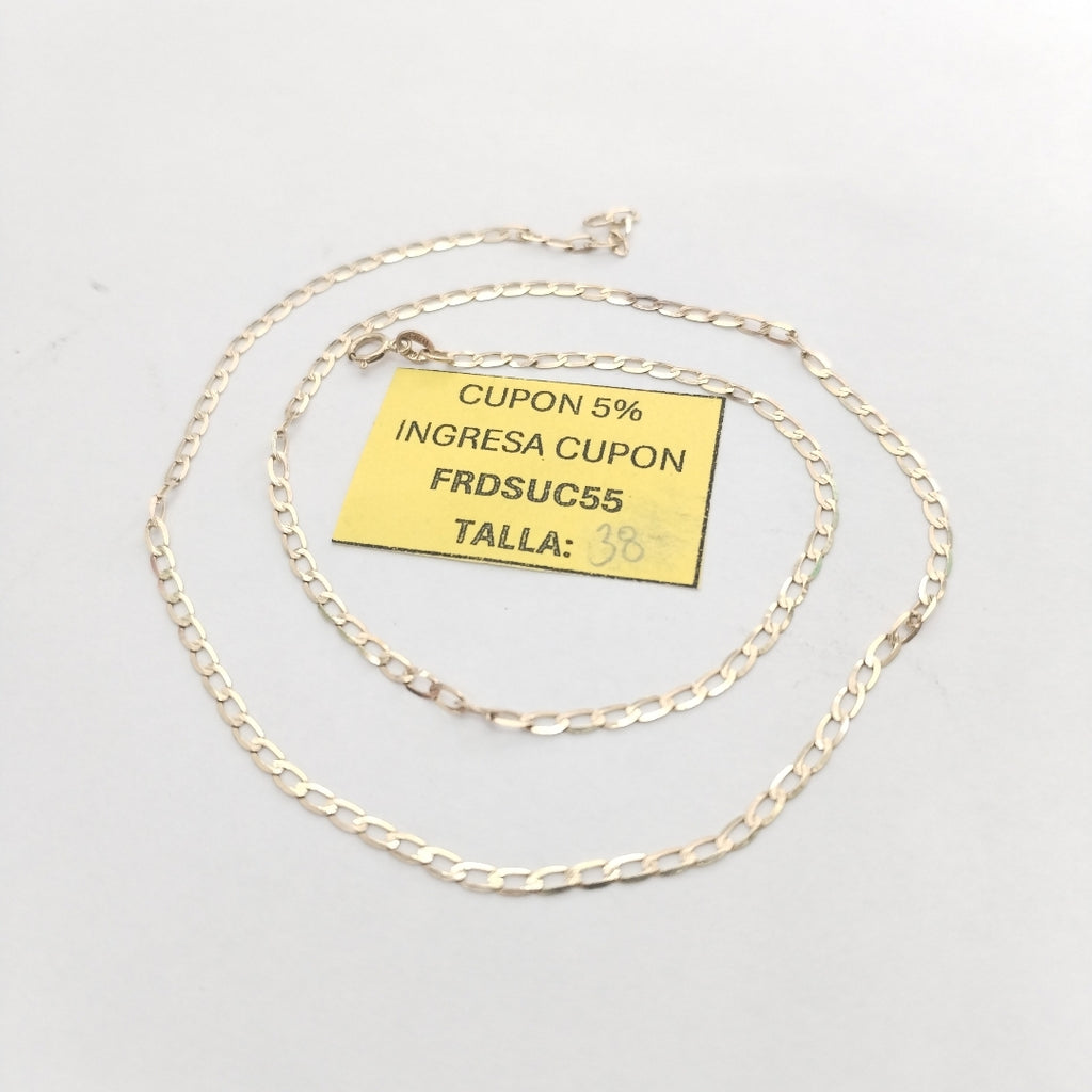 CADENA ORO 14 K 1,50 GRMS (SEMINUEVO)