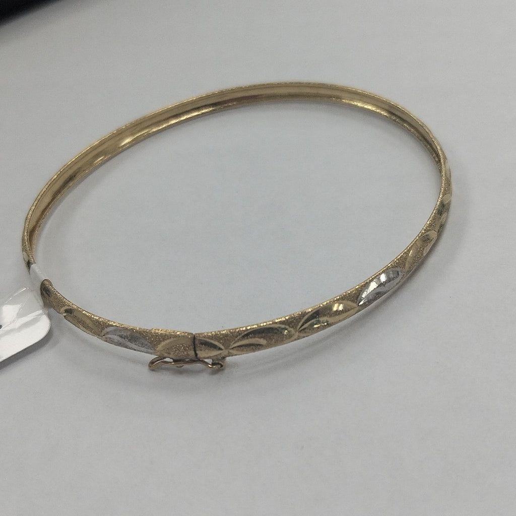 PULSERA RIGIDA ORO 10 K 4,60 GRMS (SEMINUEVO)