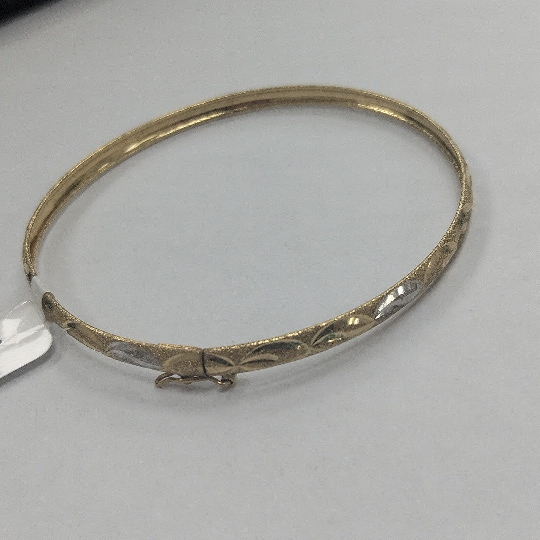 PULSERA RIGIDA ORO 10 K 4,60 GRMS (SEMINUEVO)