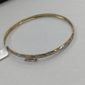 PULSERA RIGIDA ORO 10 K 4,60 GRMS (SEMINUEVO)