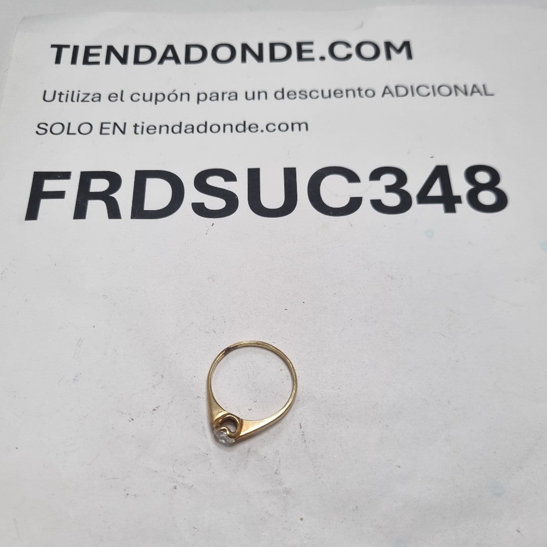 SOLITARIO ORO 14 K 2,70 GRMS (SEMINUEVO)