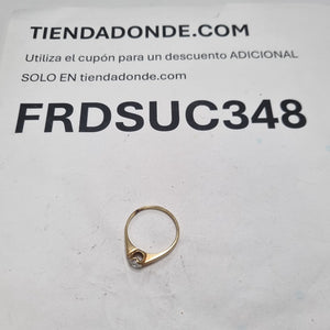SOLITARIO ORO 14 K 2,70 GRMS (SEMINUEVO)