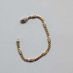 PULSERA MONACO ORO 14K 5.3 (NUEVO)