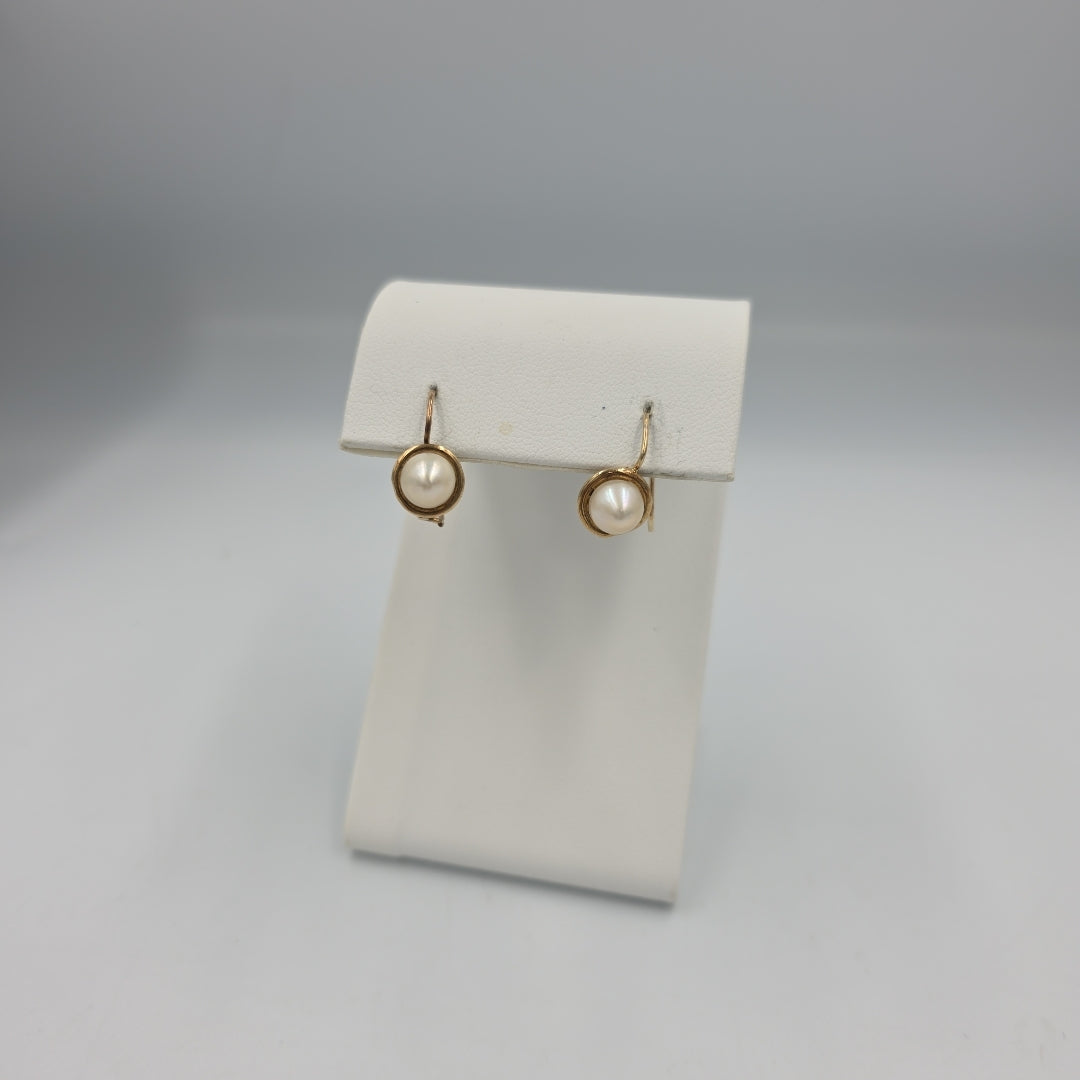ARETES PAR ORO 10 K 1.9 GRMS (SEMINUEVO)