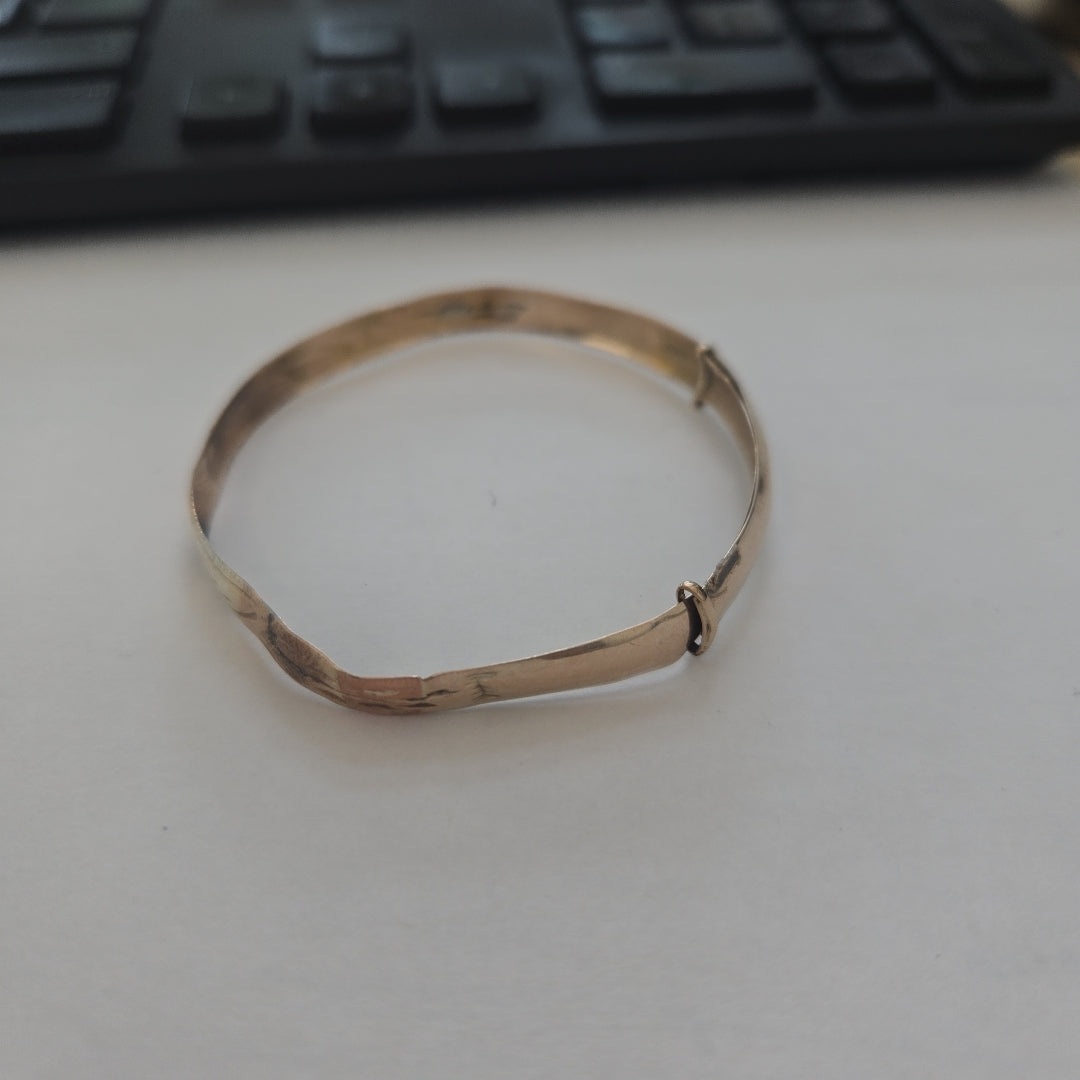 PULSERA ORO COMBINADO 8 K 4.5 GRMS (SEMINUEVO)