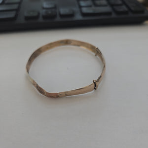 PULSERA ORO COMBINADO 8 K 4.5 GRMS (SEMINUEVO)