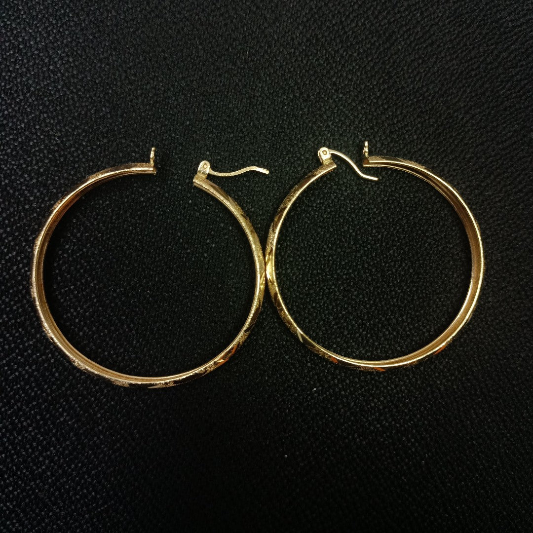 ARRACADAS PAR ORO 14 K 5.7 GRMS (SEMINUEVO)