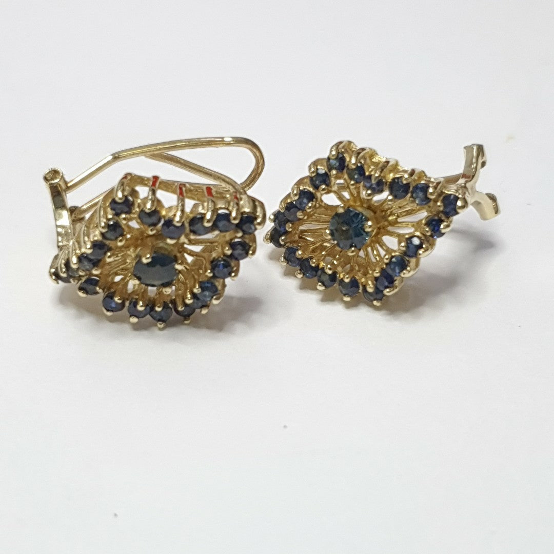 ARETES PAR ORO 14 K 4,80 GRMS (SEMINUEVO)