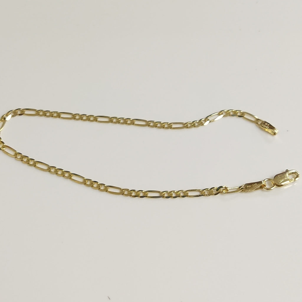PULSERAS DAMA CARTIER 3 1 AMARILLA ORO 14K 1.9 (NUEVO)