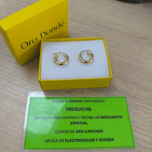 ARRACADAS ORO 14K 1.8 (NUEVO)