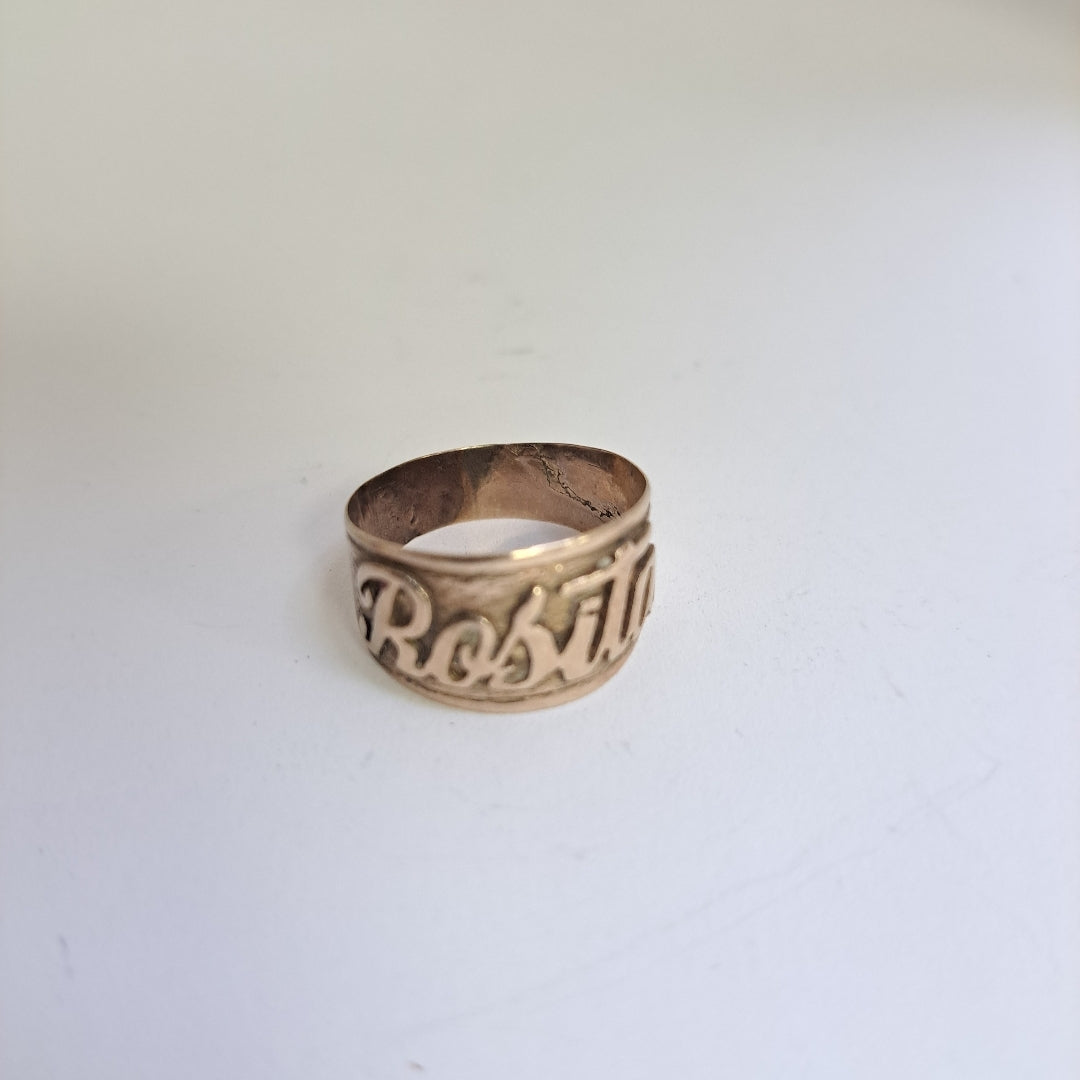 ANILLO ORO 8 K 3 GRMS (SEMINUEVO)