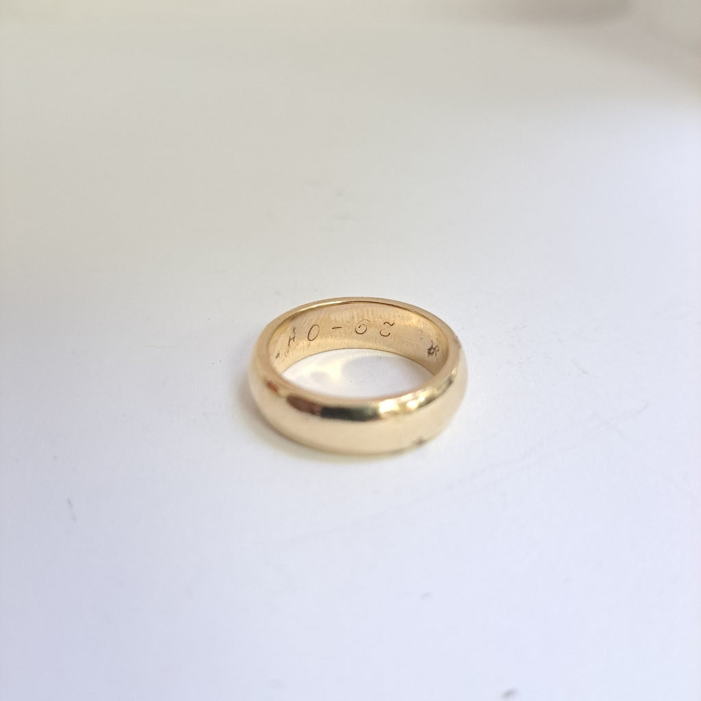 ARGOLLA ORO 14 K 7,40 GRMS (SEMINUEVO)
