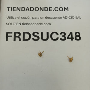 BROQUELES PAR ORO 14 K 1.5 GRMS (SEMINUEVO)