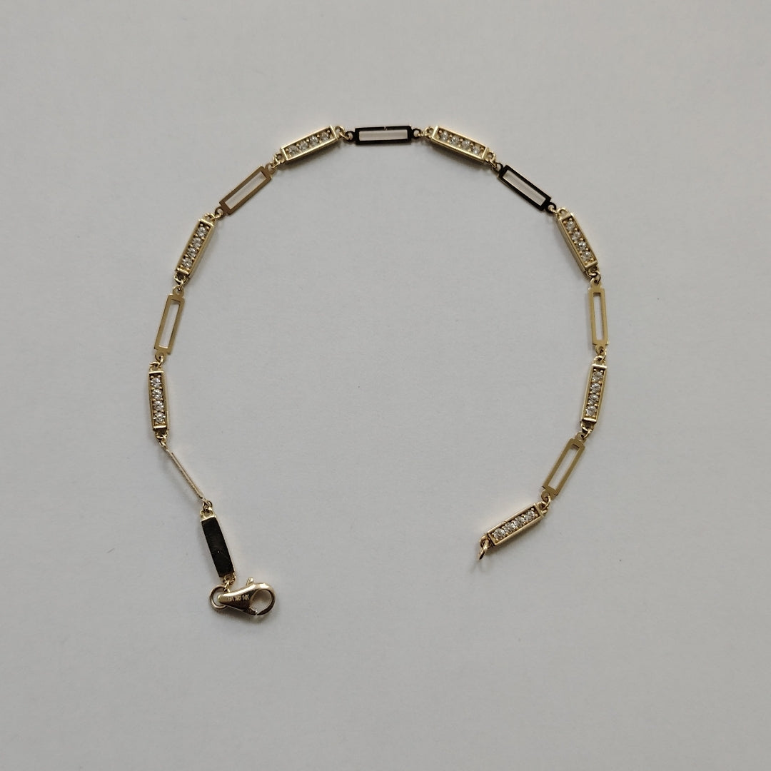 PULSERAS DAMA ORO 14K 3.8 (NUEVO)