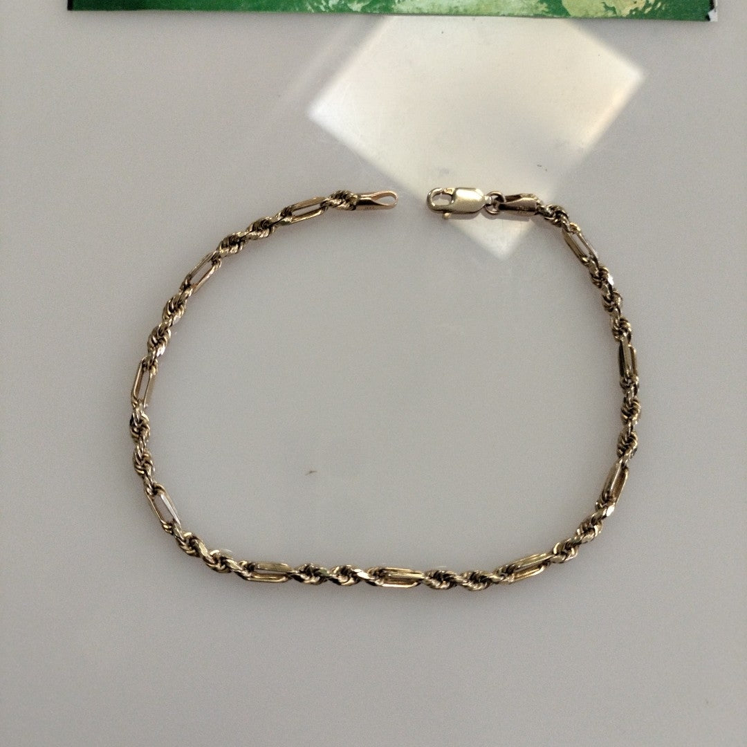 PULSERA ORO 14 K 3.6 GRMS (SEMINUEVO)