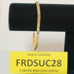 PULSERA ORO 14 K 6.7 GRMS (SEMINUEVO)
