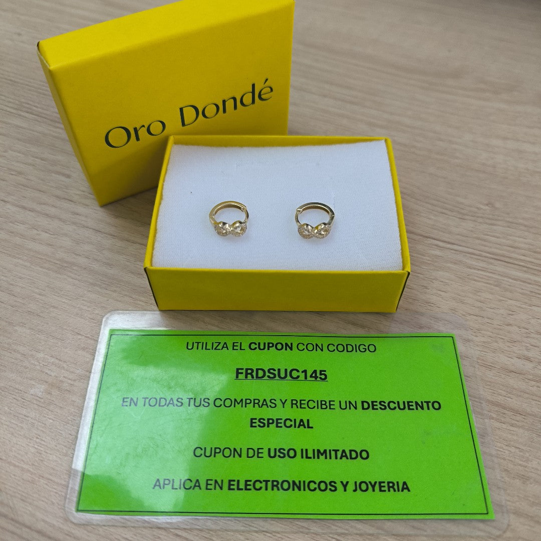 HUGGIES ORO 14K 1.7 (NUEVO)