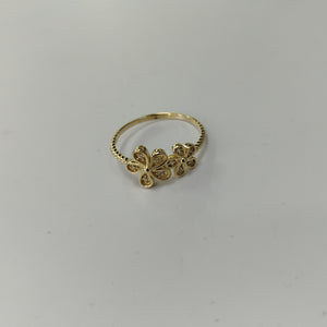 ANILLOS DAMA ORO 14K 2 (NUEVO)