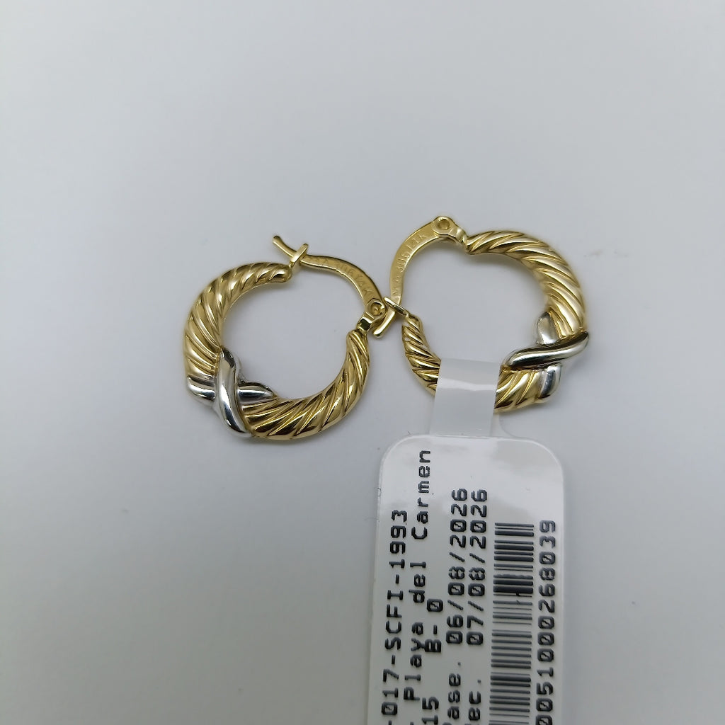 ARRACADAS ORO 14K 1.3 (NUEVO)
