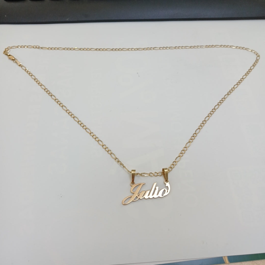 CADENA, DIJE ORO 10 K 6.1 GRMS (SEMINUEVO)