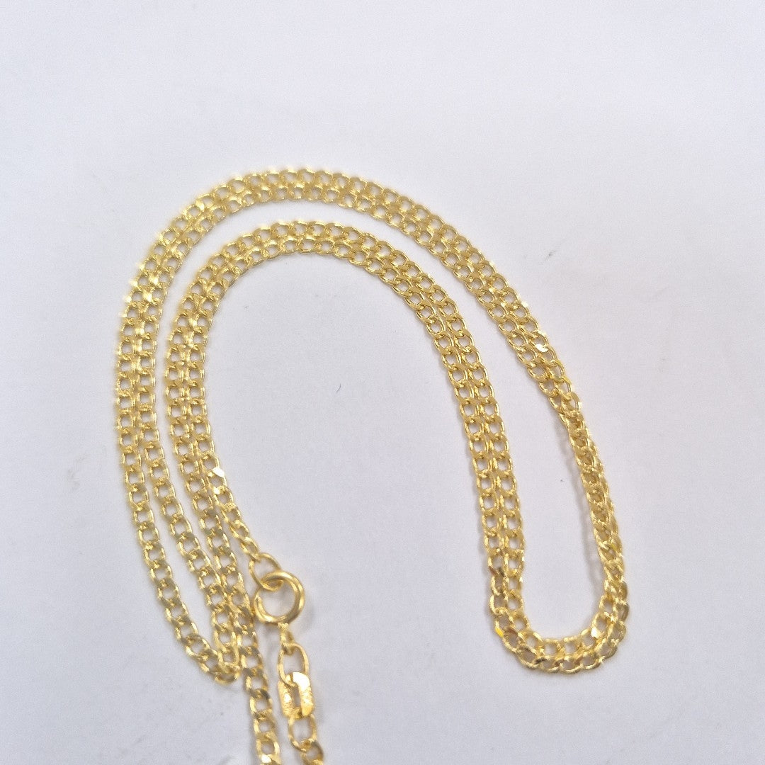 CADENAS BARBADA AMARILLA ORO 14K 1.8 (NUEVO)