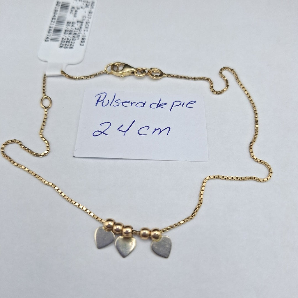 PULSERA ORO 14 K 2.8 GRMS (SEMINUEVO)