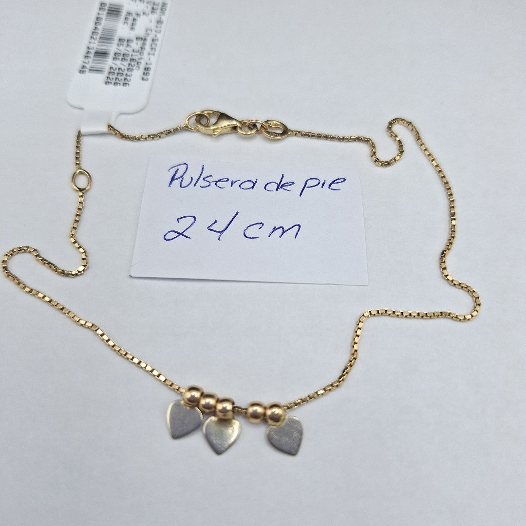 PULSERA ORO 14 K 2.8 GRMS (SEMINUEVO)